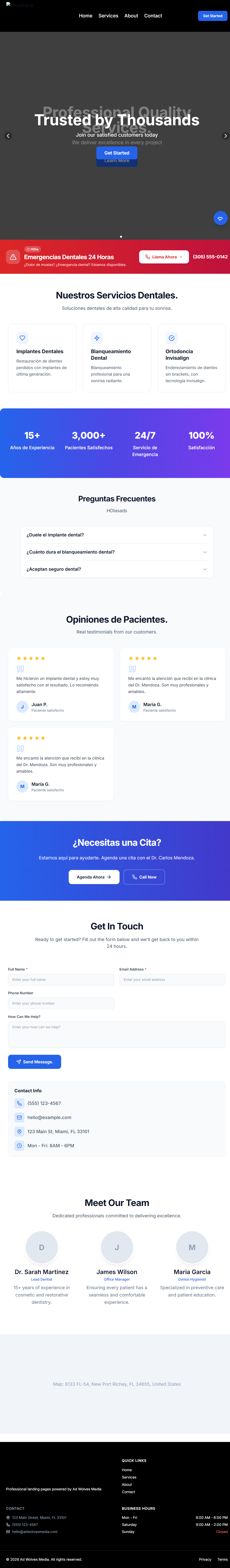 Sitio publicado con PageGenius